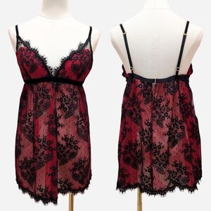 2007 Victoria's Secret "VERY SEXY" Gothic Babydoll Slip Dress ‼️Open to Offers